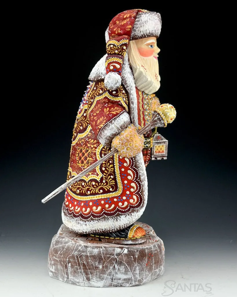 Joyful Journey Wooden Russian Santa 17 inches