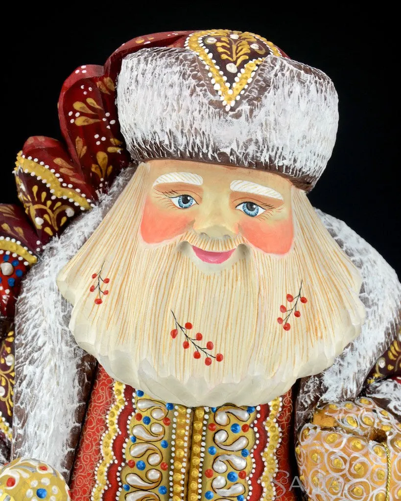 Joyful Journey Wooden Russian Santa 17 inches