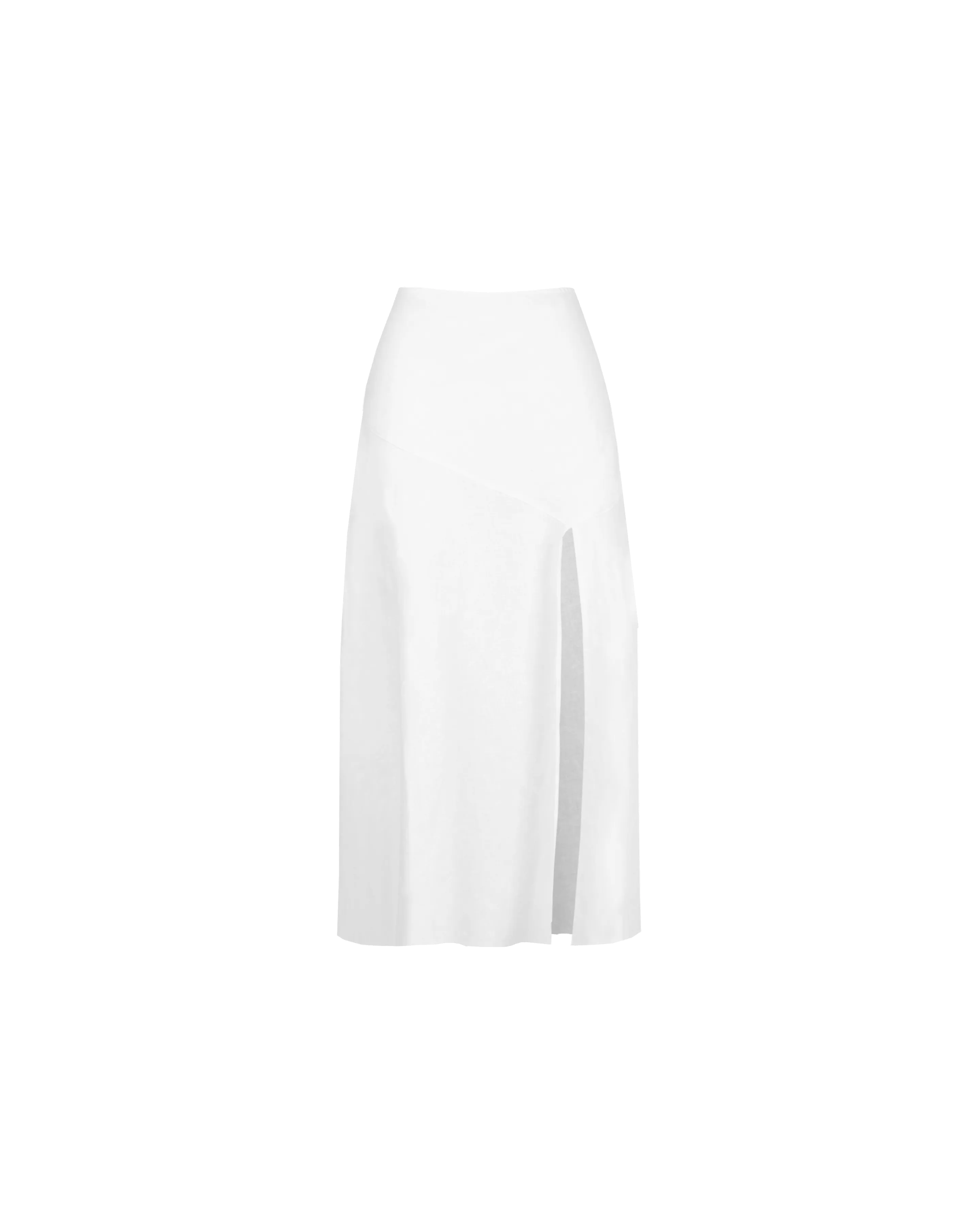 KYLE LINEN SKIRT WHITE