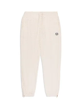 Livata Monogram Track Pant- Gardenia