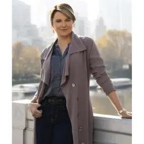 Lucy Lawless Trench Coat