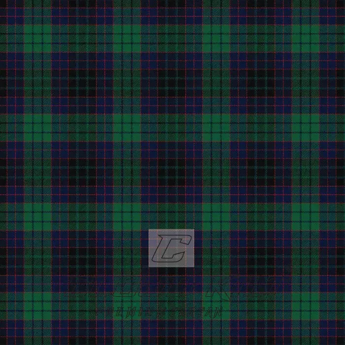 Lumsden Hunting Green Modern Premium Tartan Kilt