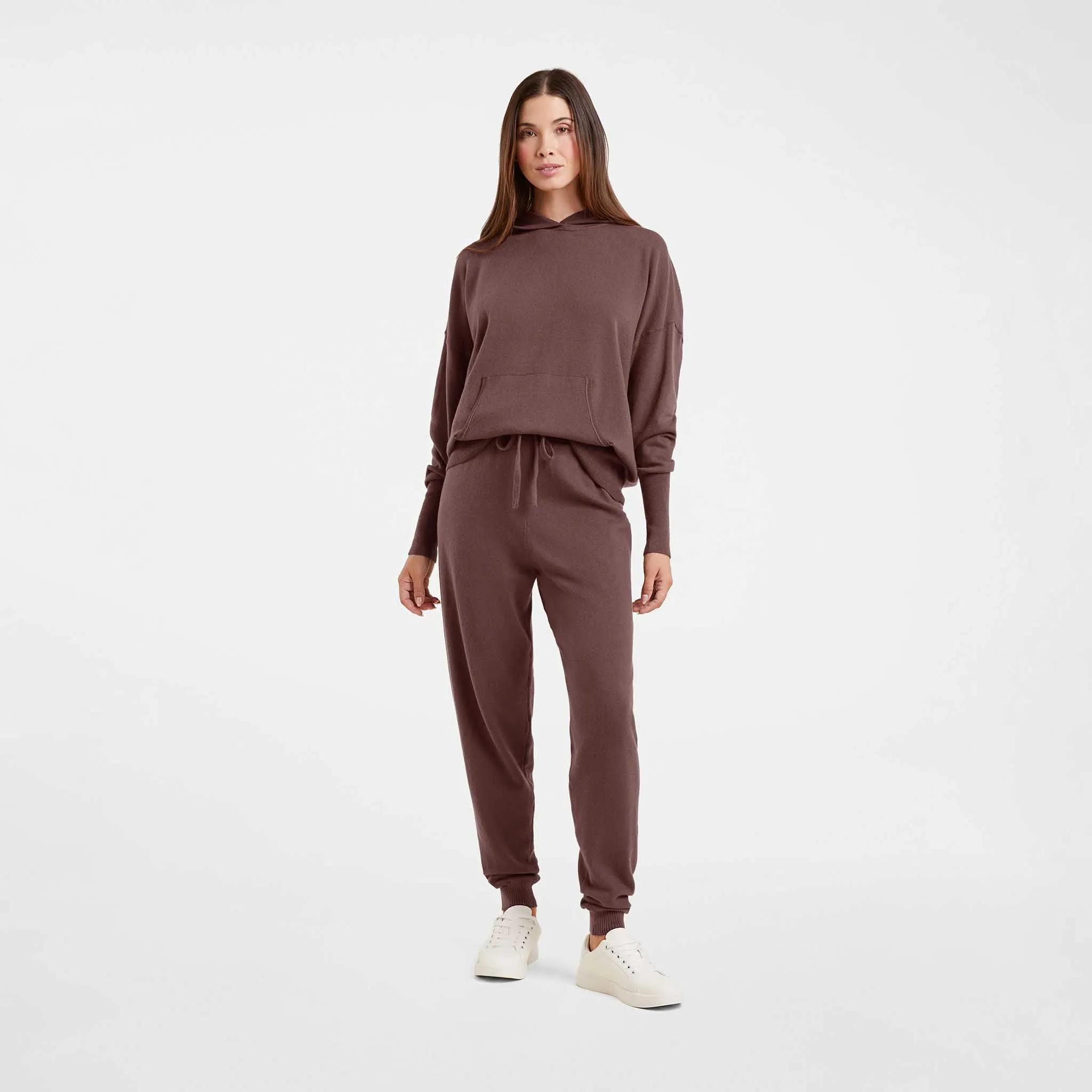 Luxe Knit Jogger | Coffee