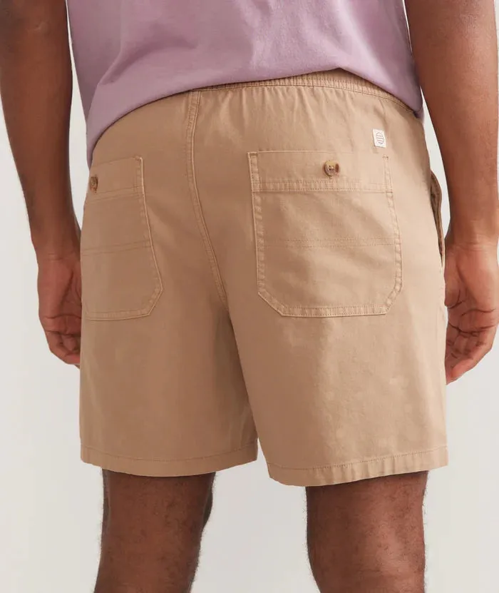 Marine Layer Men's Saturday Canvas Short 6"