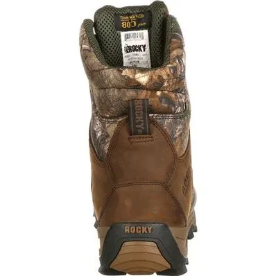 Men's Retraction Waterproof 800G Insulated Outdoor Boot-Wide