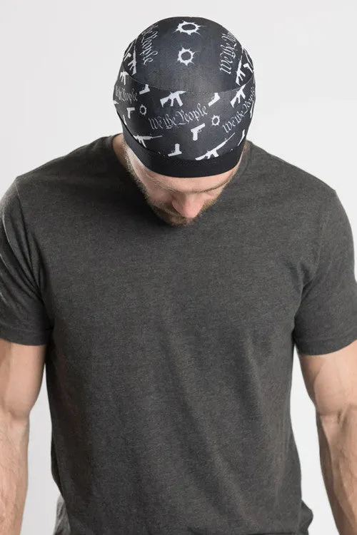 Men's Skull Cap Beanie - Stylish Choice for Bikers 57714