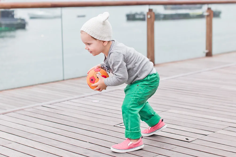 Mini Kardi White Bear Beanie (3m -12m)