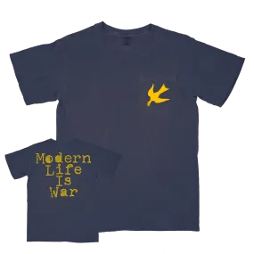 Modern Life Is War "Fallen Dove" Midnight Premium Pocket T-Shirt