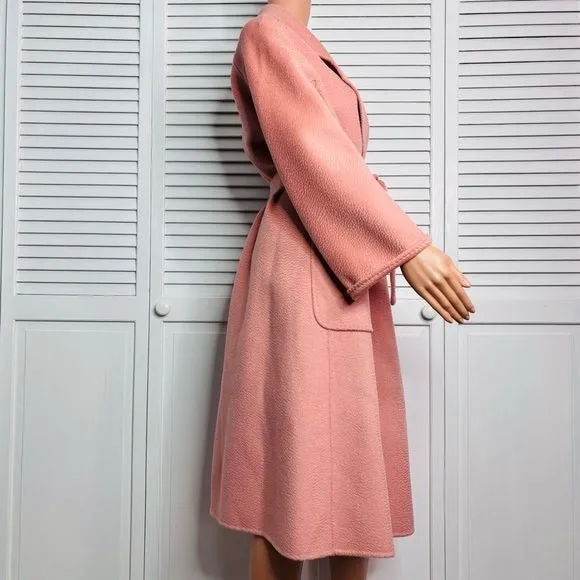 *NEW* PISSENLIT Pink The Classic Wrap Coat Size 2