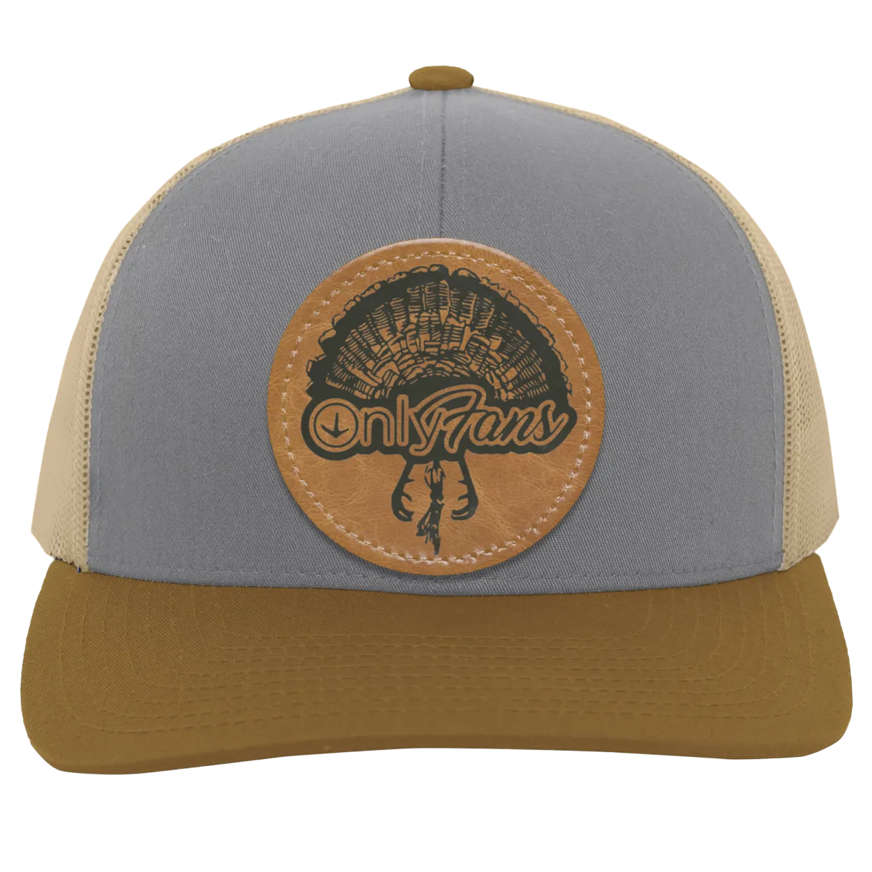 OnlyFans Hunting Turkey Fan Men's Trucker Snap-Back Hat