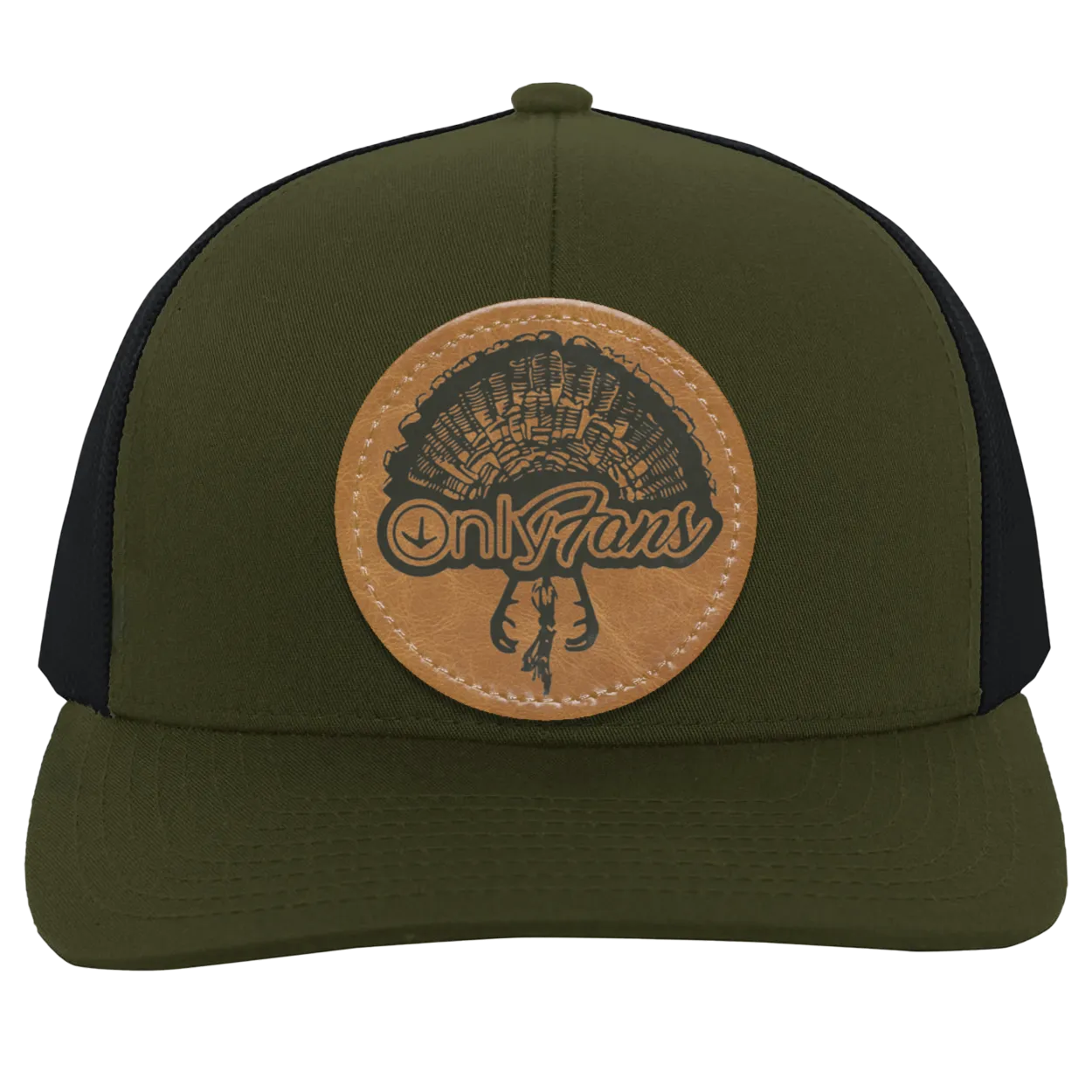 OnlyFans Hunting Turkey Fan Men's Trucker Snap-Back Hat