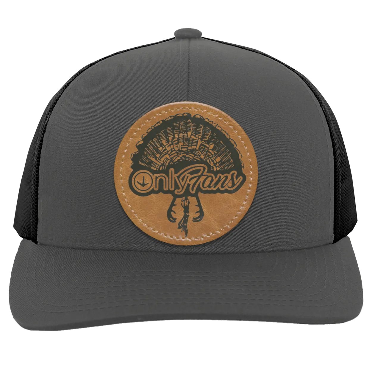 OnlyFans Hunting Turkey Fan Men's Trucker Snap-Back Hat