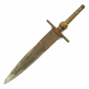 Original Spanish 19th Century Plug Bayonet for Wild Boar Hunting