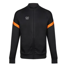 OSO Kinetic Track Jacket - Black/Amber