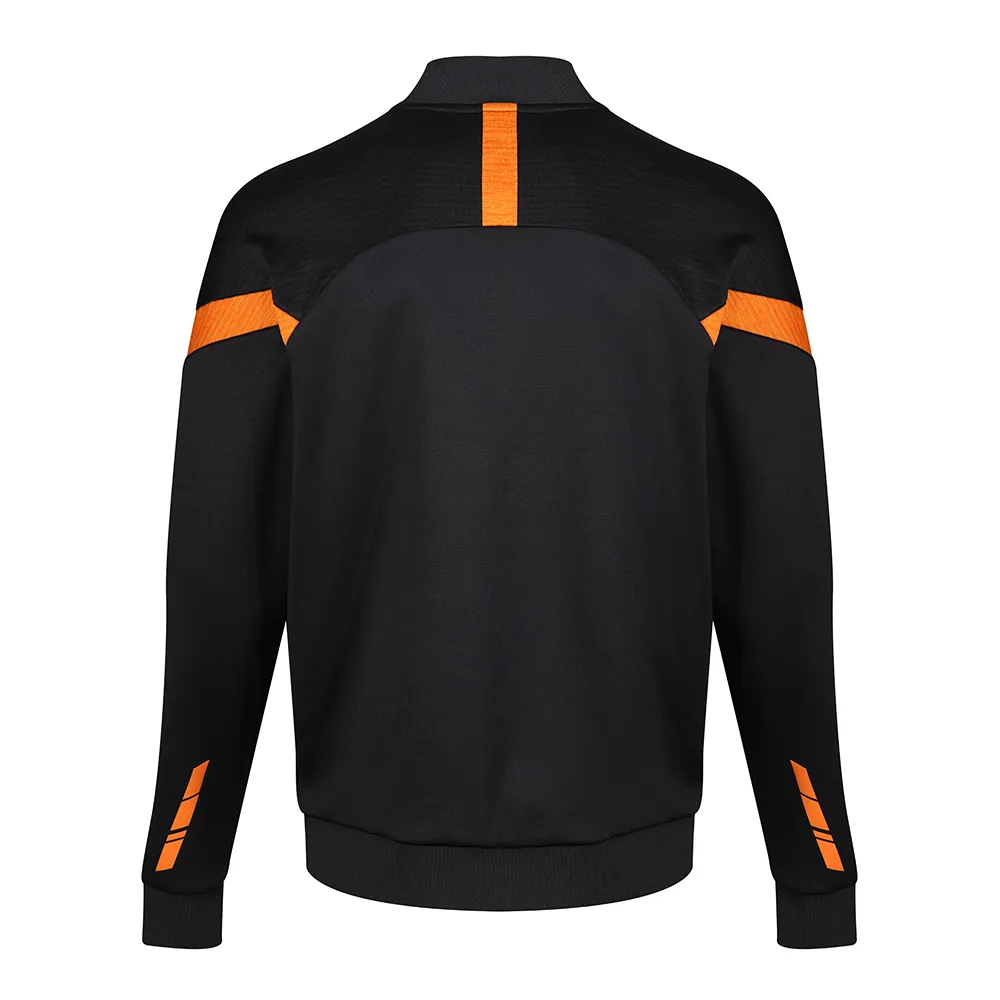 OSO Kinetic Track Jacket - Black/Amber