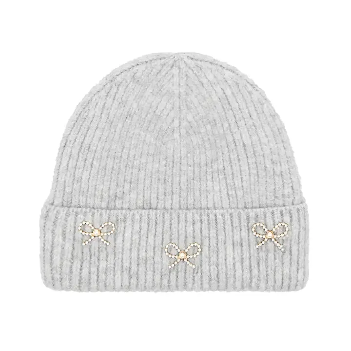 Pearl & Bow Beanie