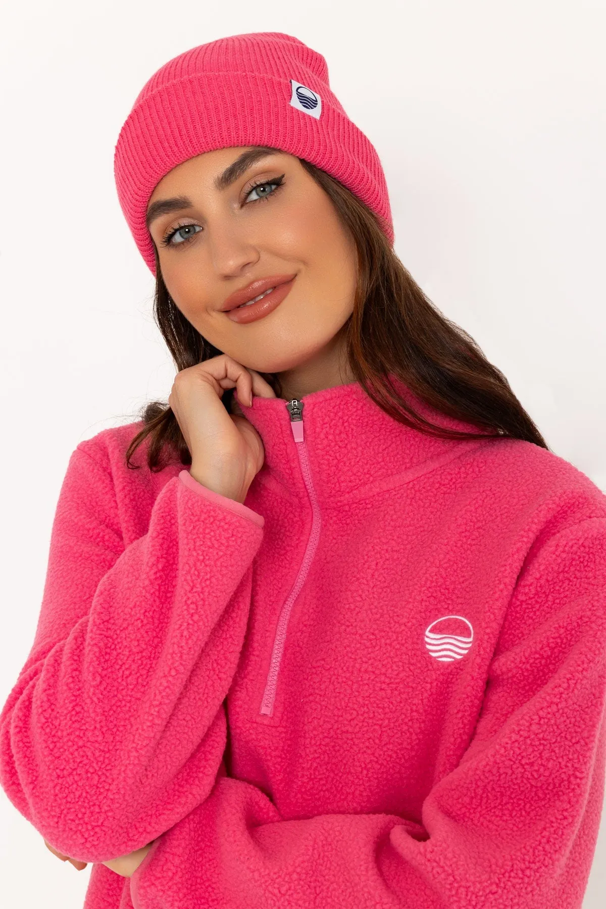 Pink Beanie Hat