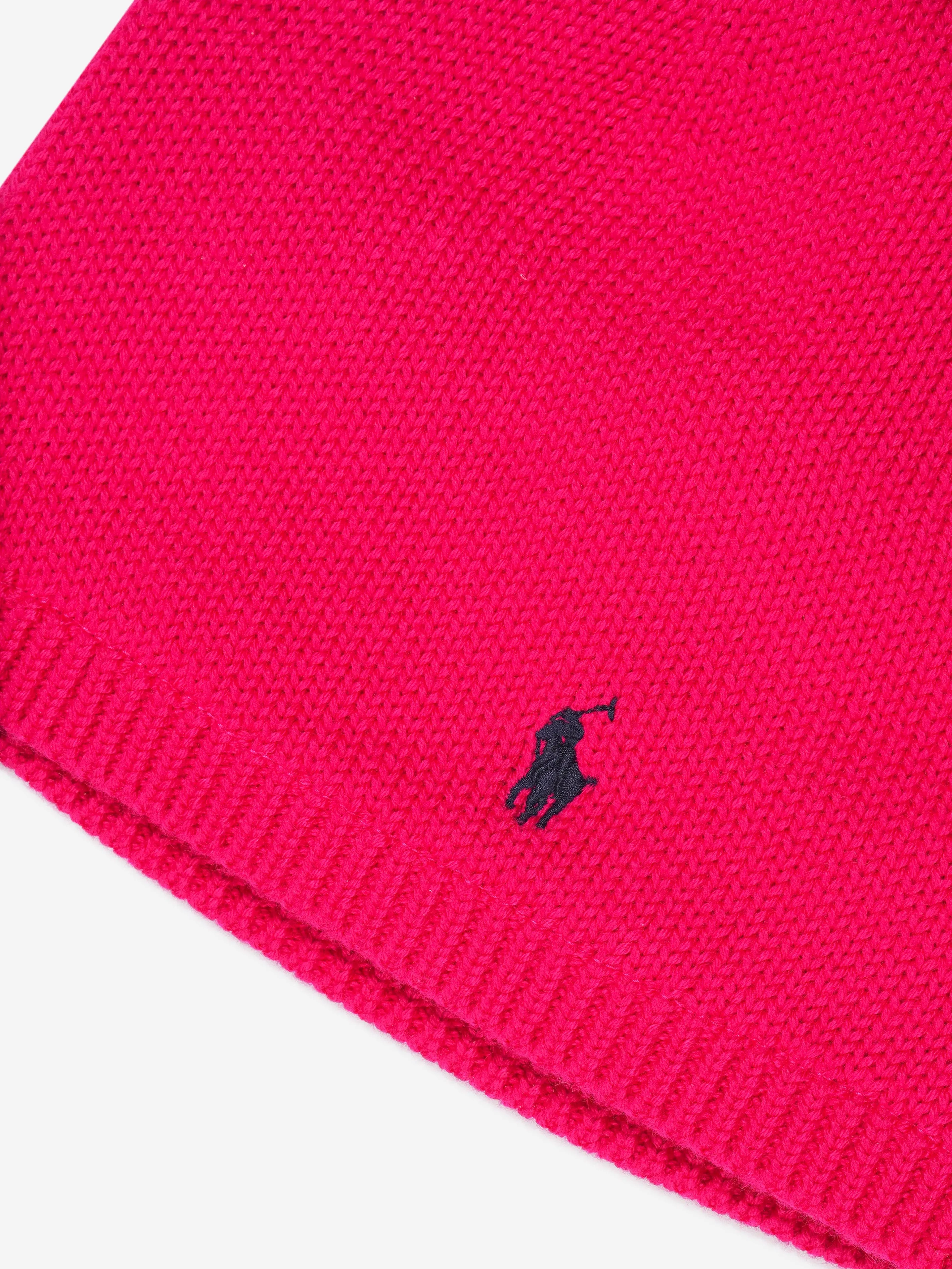 Ralph Lauren Girls Logo Beanie Hat