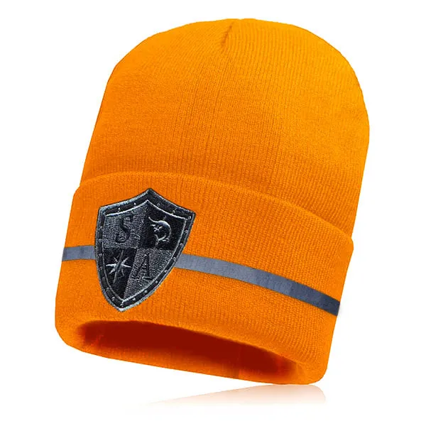 SA Shield Beanie | Safety Orange Beanie