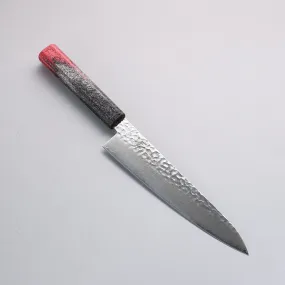 Sakai Takayuki Rinnou VG10 33 Layer Damascus Gyuto 210mm Red Lacquered Handle