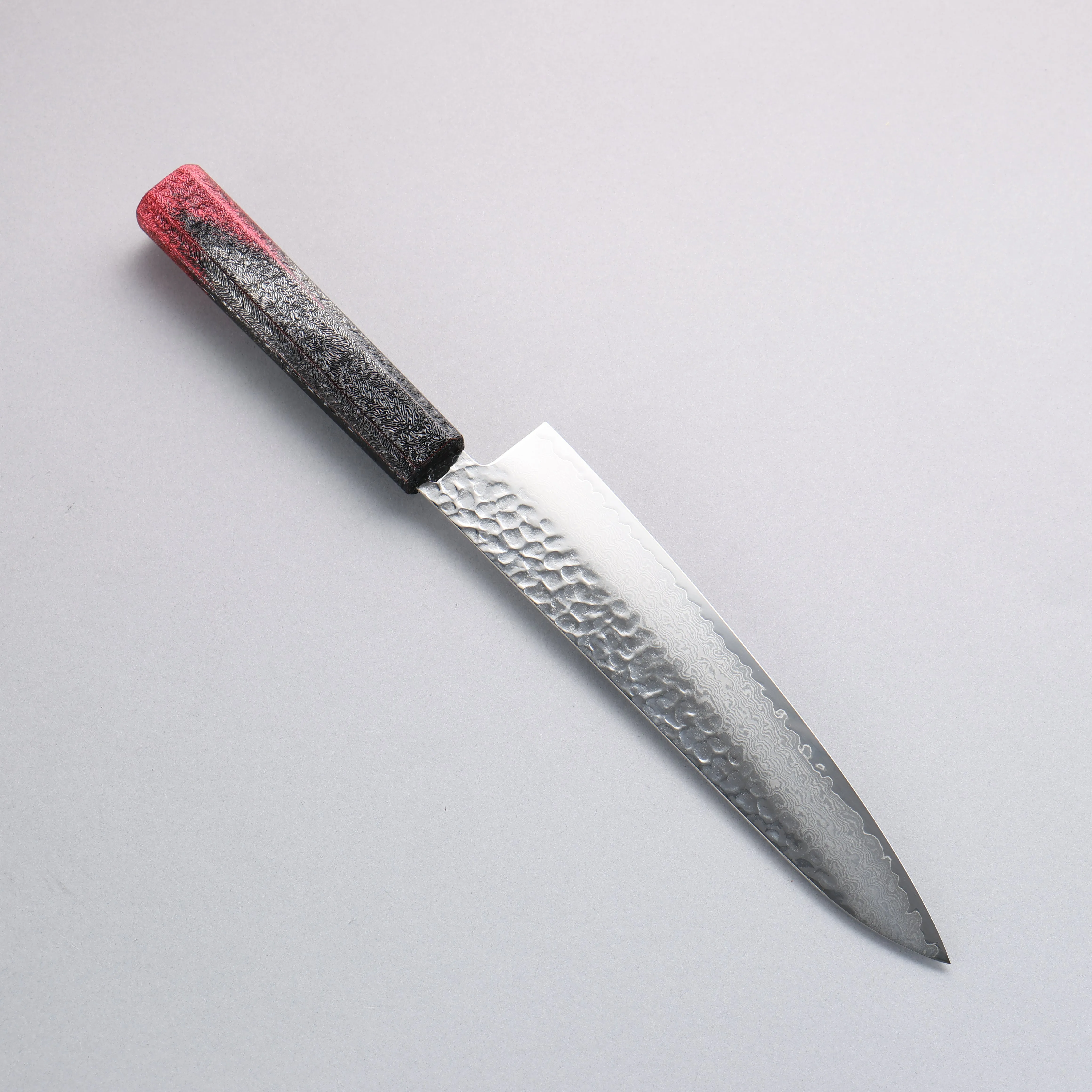 Sakai Takayuki Rinnou VG10 33 Layer Damascus Gyuto 210mm Red Lacquered Handle