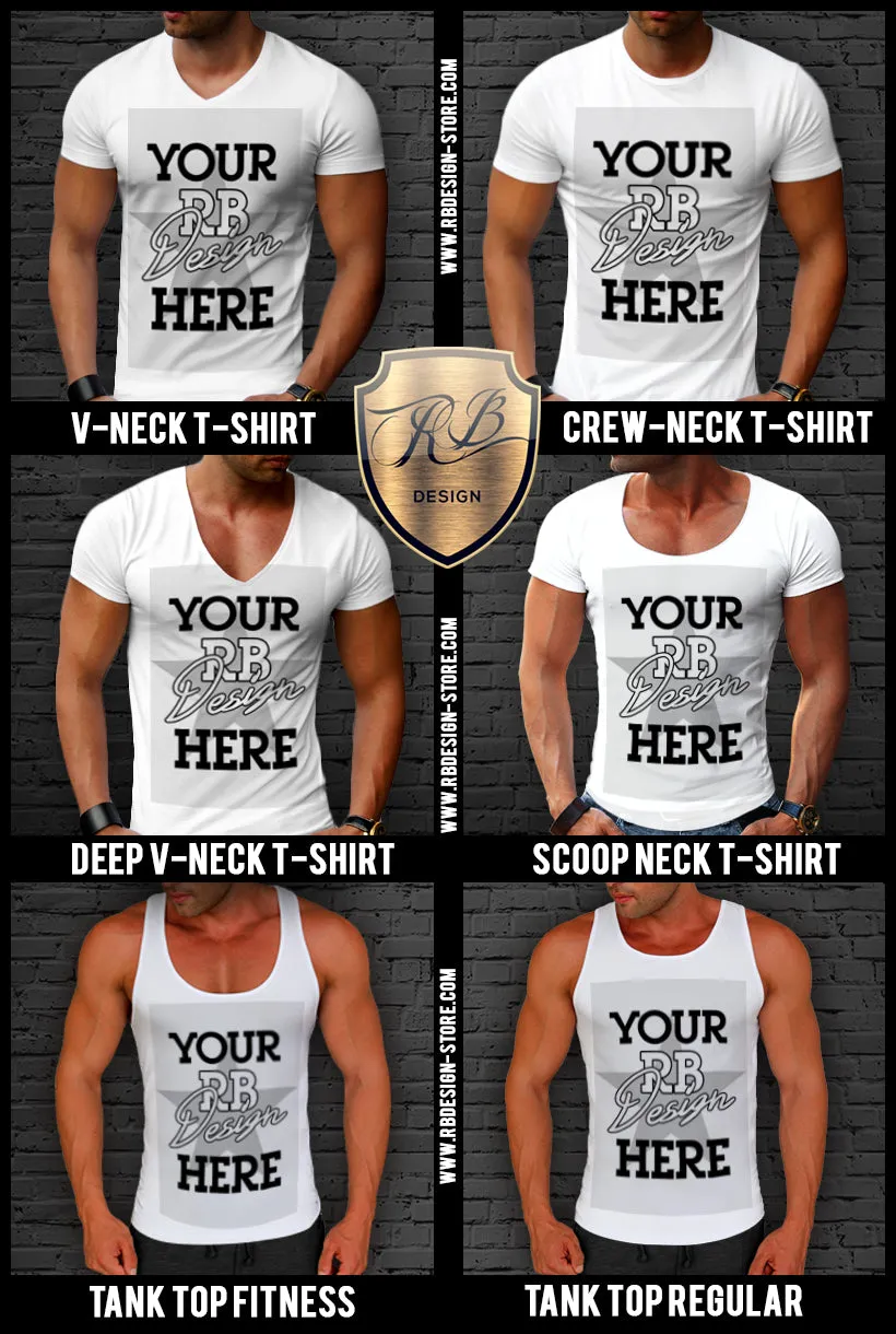 Sexy Bad Girl Men's T-shirt Middle Finger Tank Top MD389