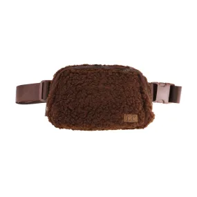 Sherpa Belt Bag in Brown