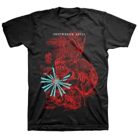 Shipwreck AD "Hellmouth" Black T-Shirt