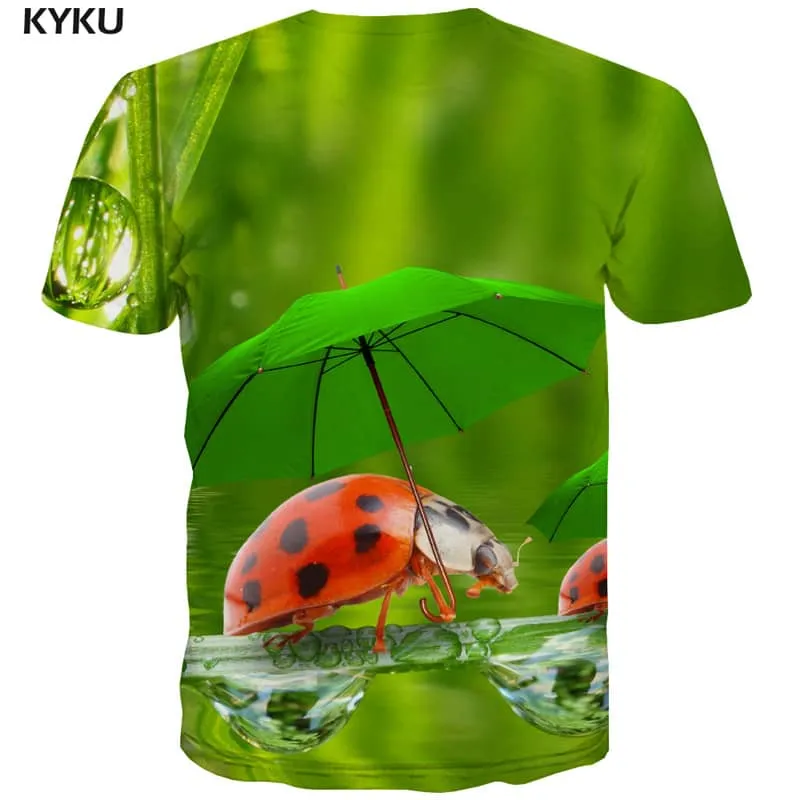 shirt insect plant Casual shirt 3D men Cool beautiful art costume