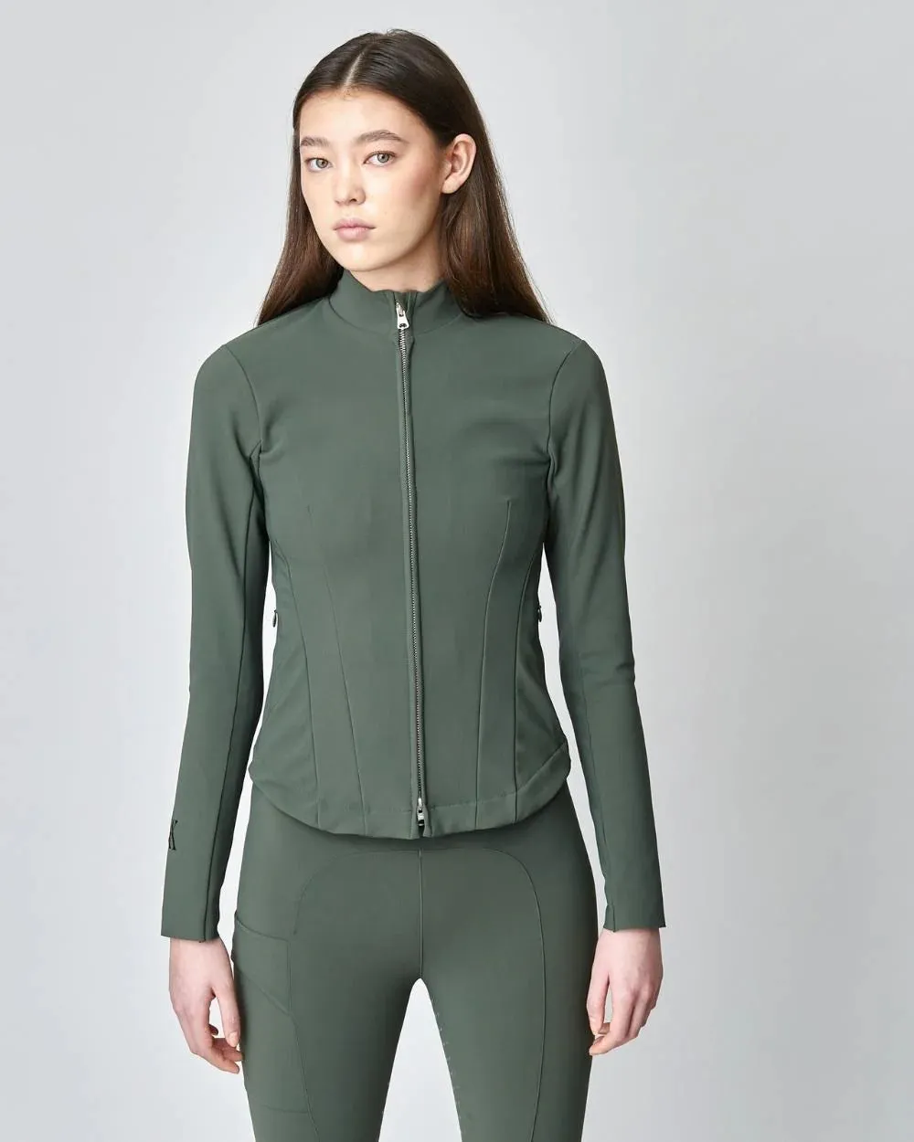 Signature Riding Jacket Green