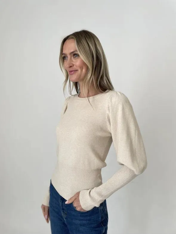 Six Fifty Statement Sleeve Sweater