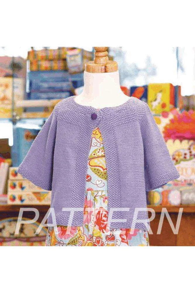 Skacel Collection Audrey Baby Swing Coat PATTERN ONLY