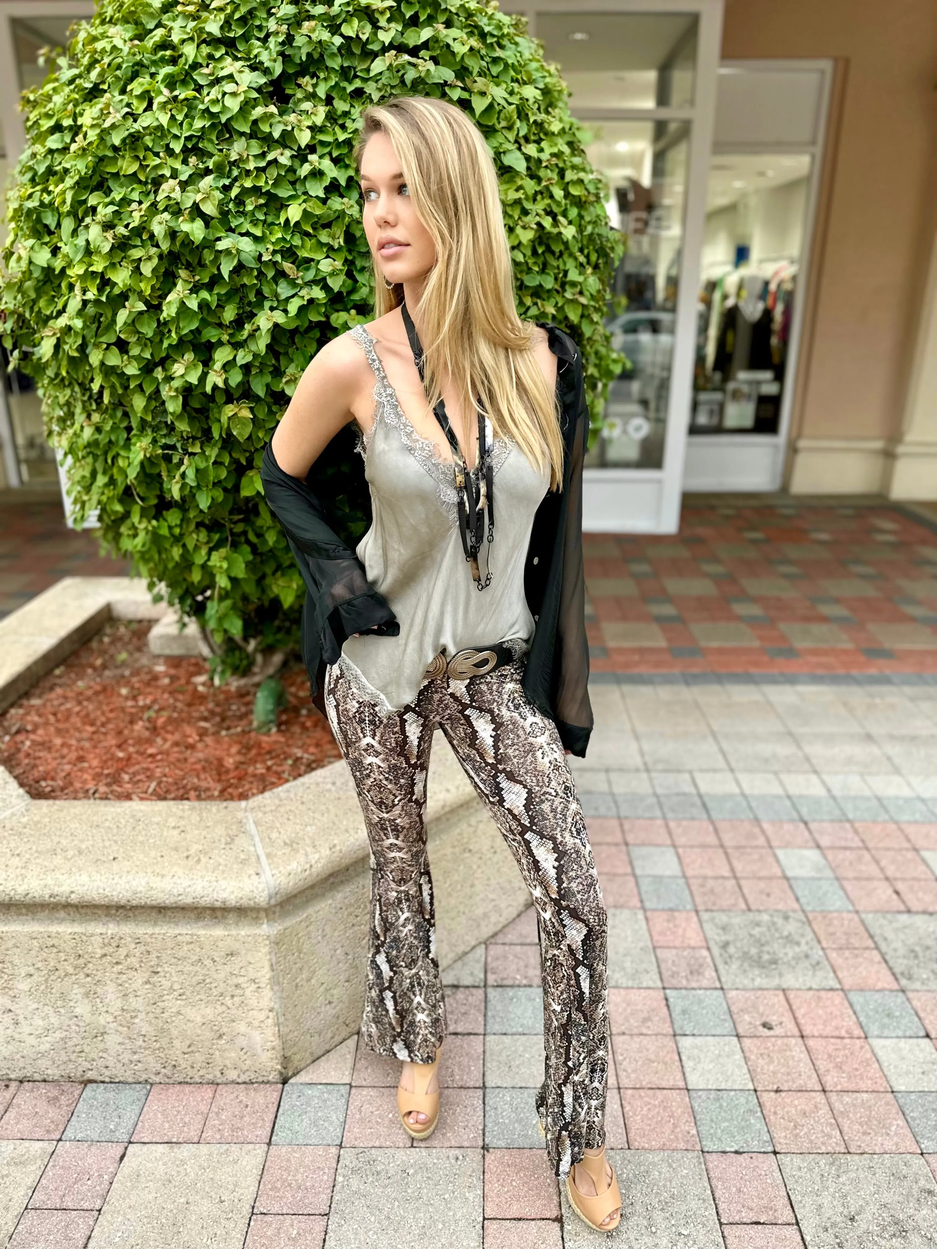 Snakeskin Tulum Pants