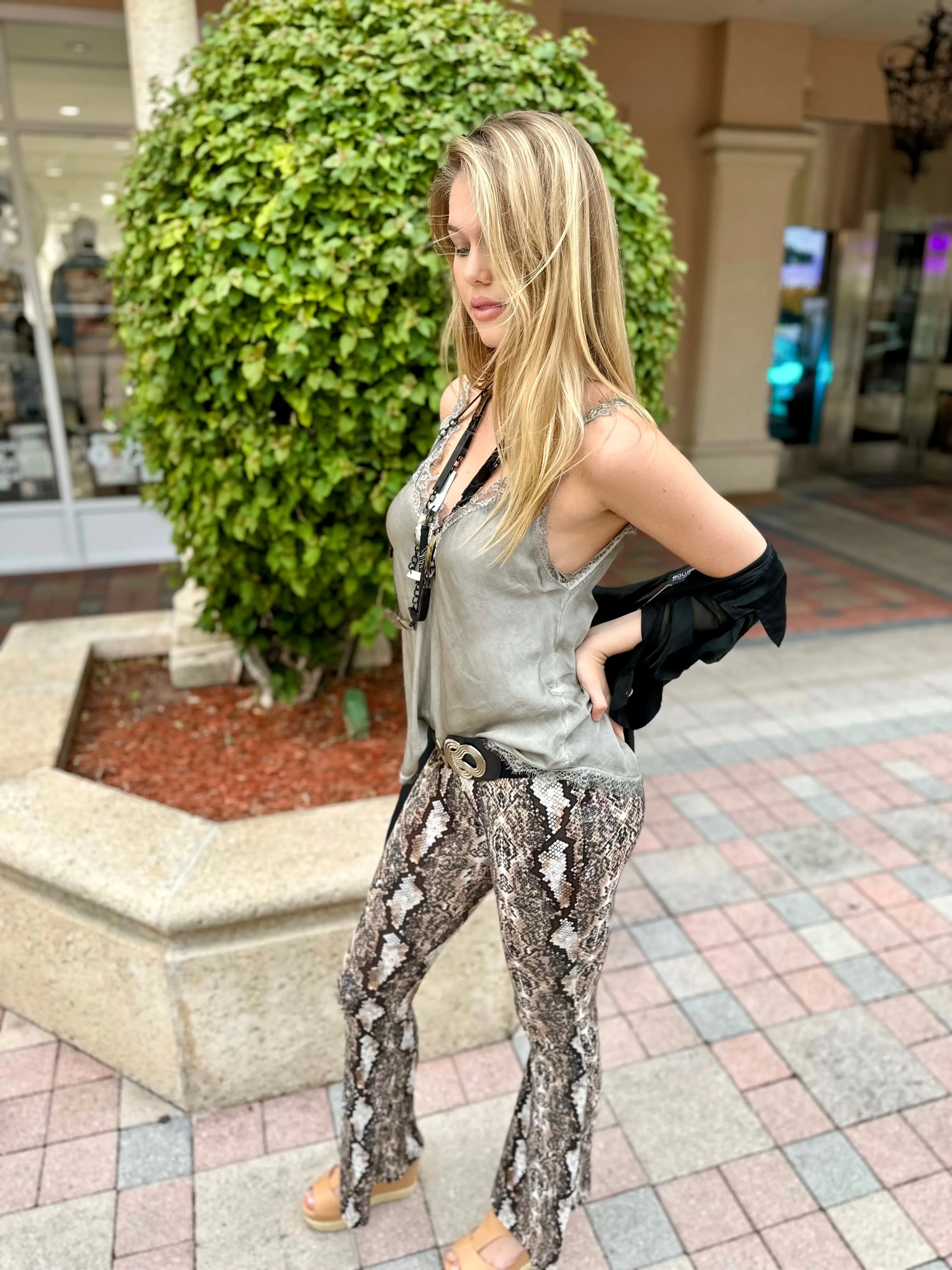 Snakeskin Tulum Pants