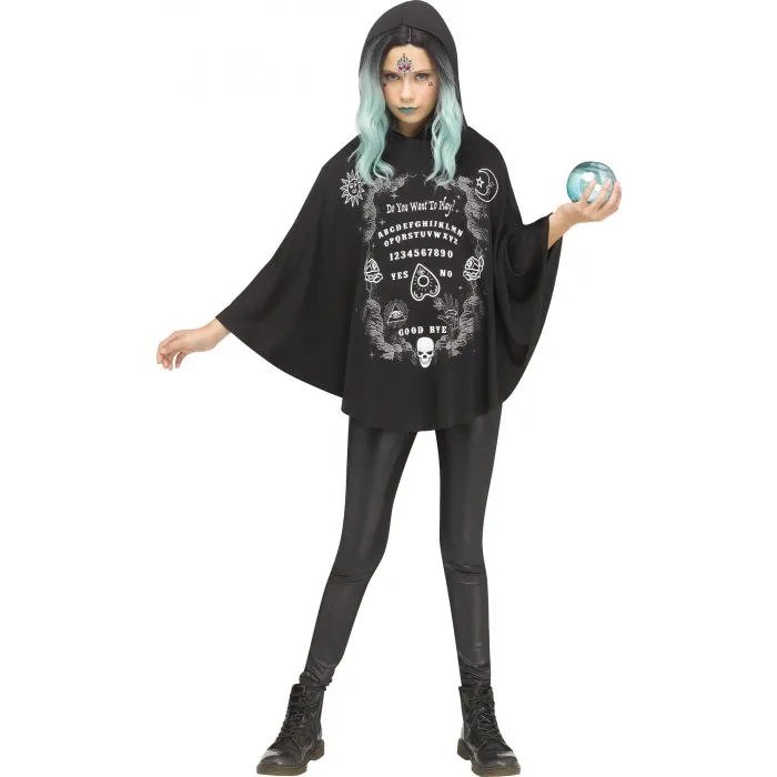 Spirit Board Hooded Poncho - Child