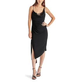 Steve Madden Lysette Draped Lace Slip Dress