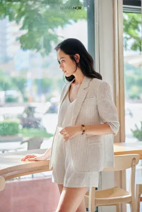 Stripe Blazer