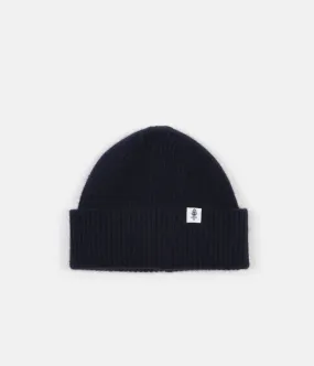 Submariner  Dawn Treader Merino Beanie - Navy