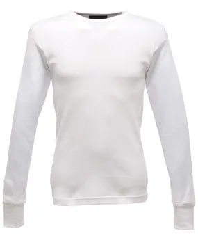 Thermal long sleeve vest | White