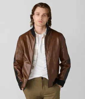 Thomas Bomber Leather Jacket