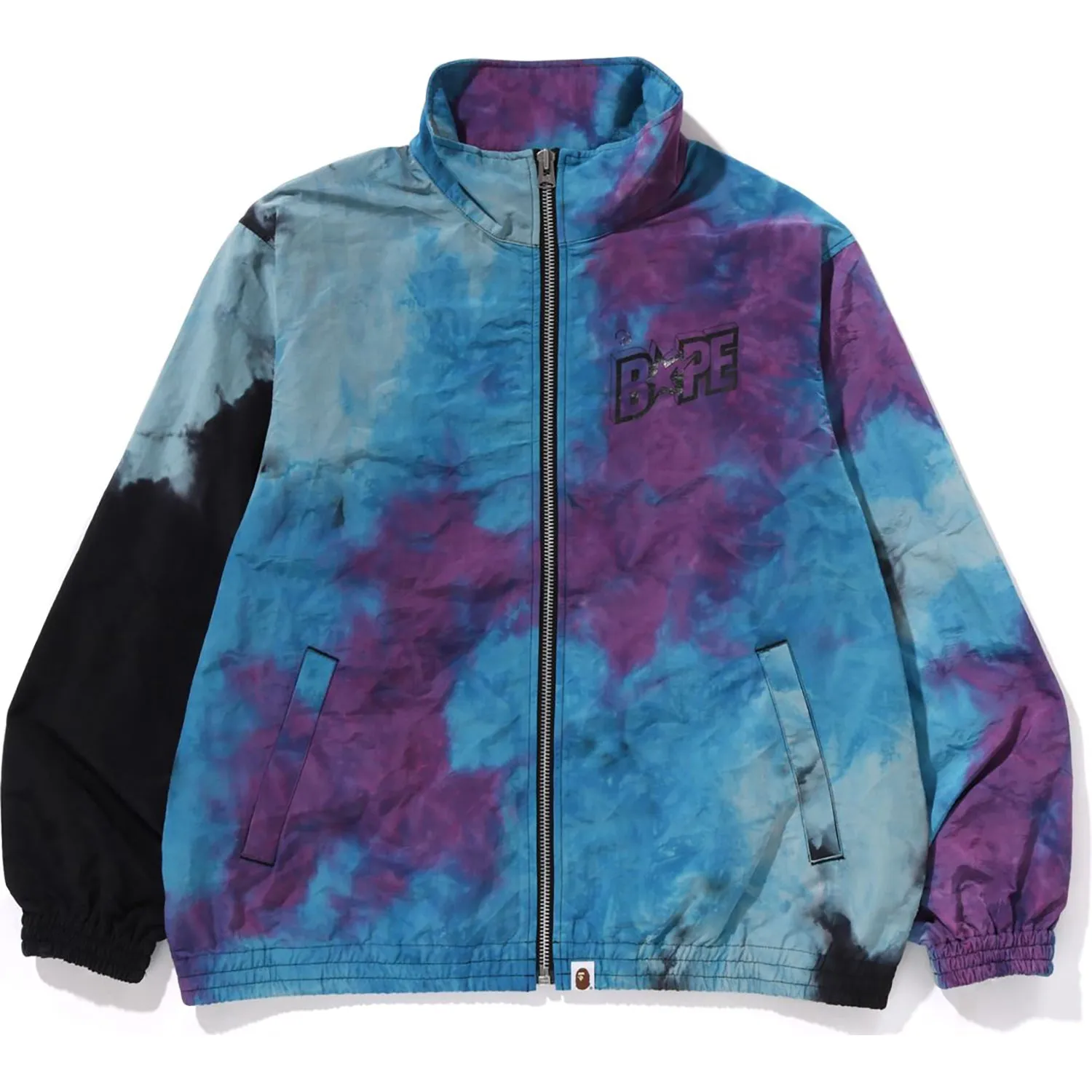 TIE DYE TRACK JACKET MENS