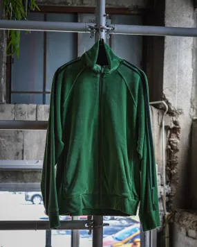 VELOUR TRACK JACKET(GREEN)