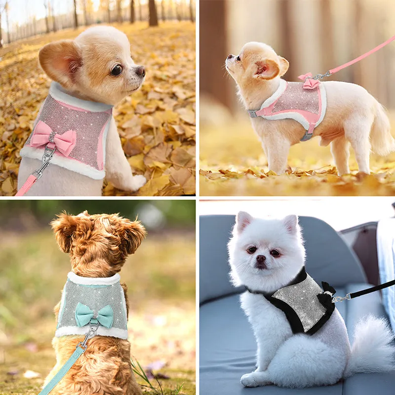 Vest Style Puppy Dog Traction Rope Chest Back