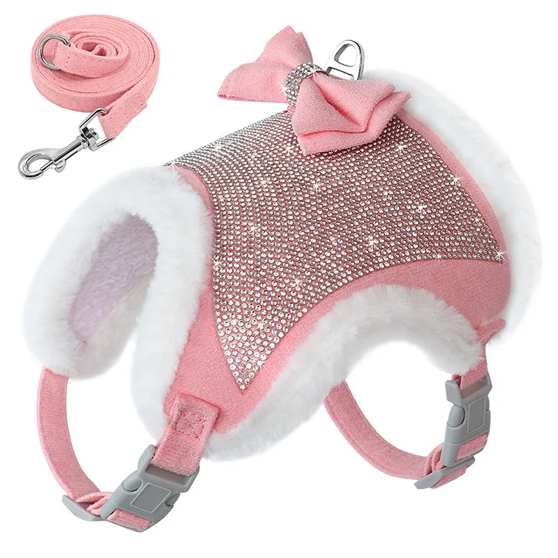 Vest Style Puppy Dog Traction Rope Chest Back