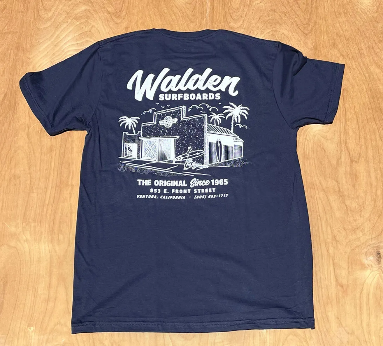 Walden Surf Shop t - Navy