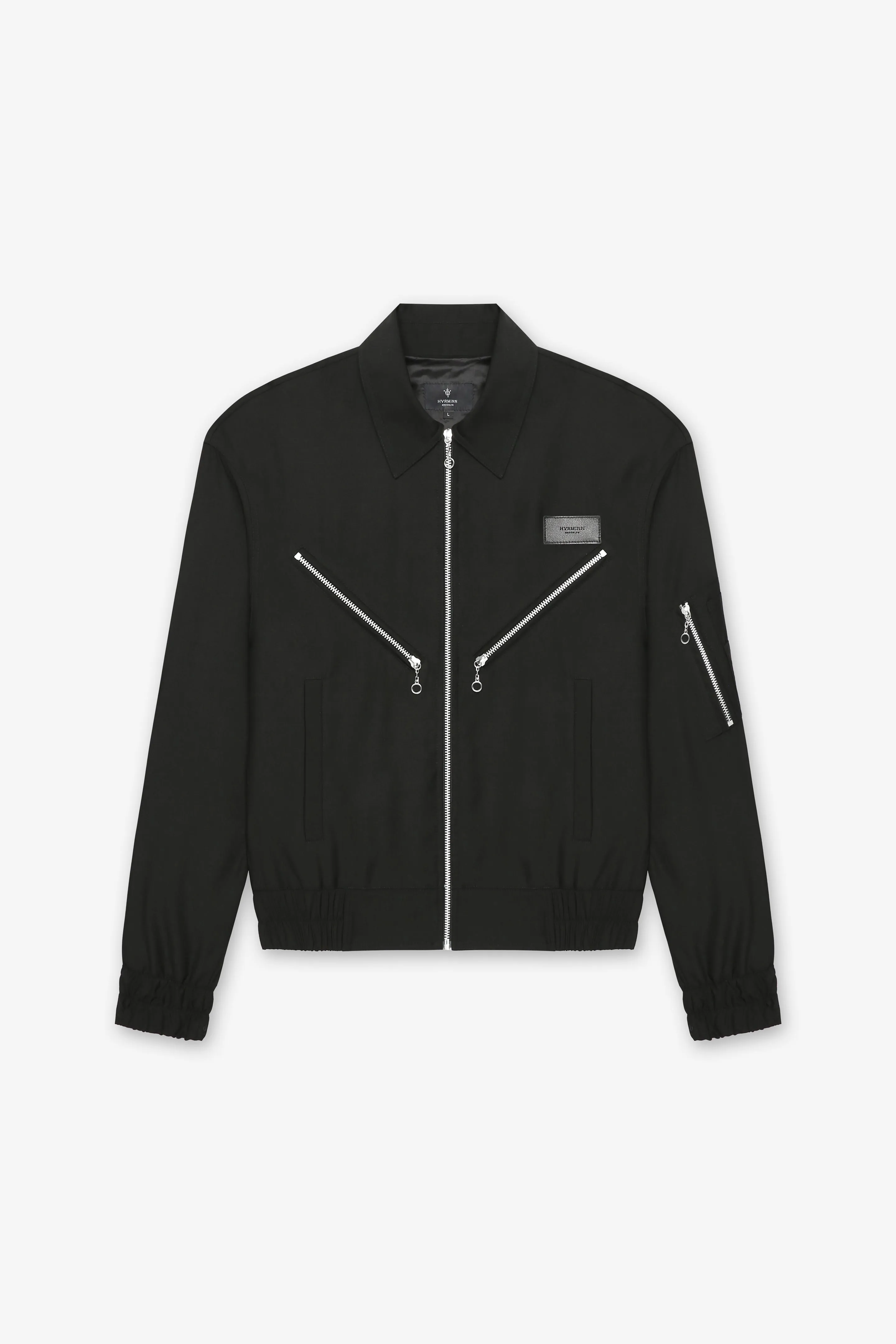 WILLIE BLACK TRACK JACKET