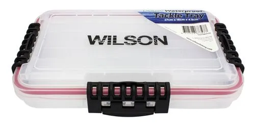 Wilson Deluxe Waterproof Tackle Tray 24 Compartment