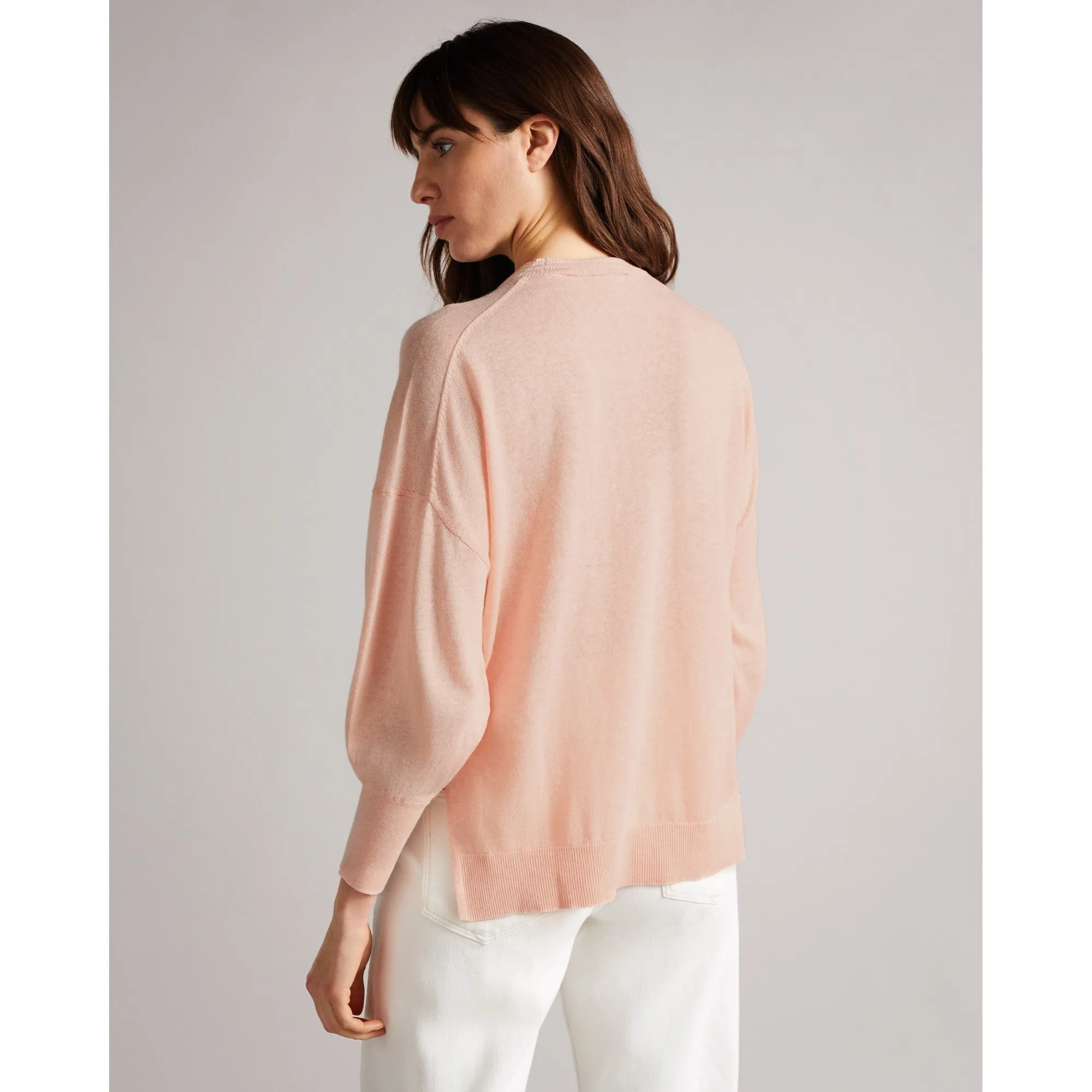 Women Wmk-Nicci-Sleeve Detailed Sweater - Pink