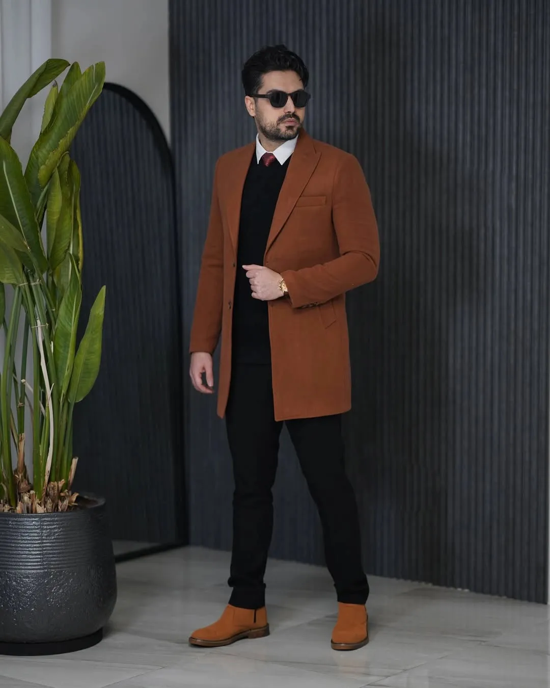 Wool Over Coat | Al Hudaibiya