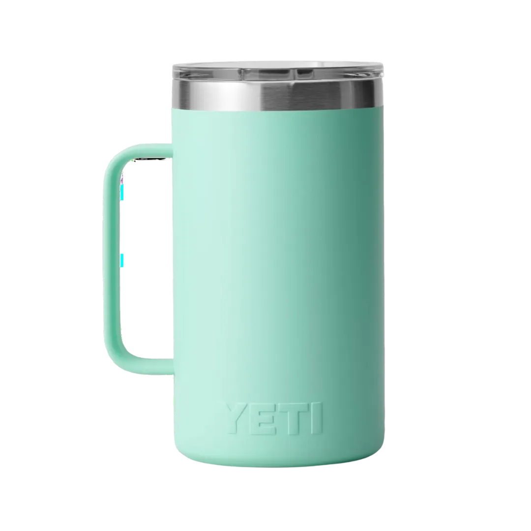 Yeti Rambler 24 Oz Magslider Seafoam Mug